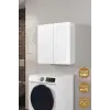 2 Kapaklı Çok Amaçlı Dolap Beyaz