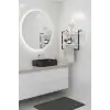 2li Duvara monte Banyo Rafları (Beyaz)