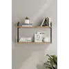 2li Duvara Monte Kitaplık, Raf (Çam)