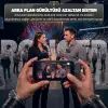 [2li Kablosuz Yaka Mikrofonu] iPhone/Android Telefonlar/Type-C Girişli PCler için Type-C/Lightning Giriş 8-10 Saat Pil Ömrü 20 Metreye Kadar Menzilli Tak Çalıştır Kablosuz Mikrofon (Siyah)