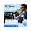 2si 1 Arada Kablosuz CarPlay Android Auto Adaptörü, USB Type-C Dönüştürücü