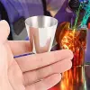 20/40 ml paslanmaz çelik çift taraflı kokteyl jigger ölçü kabı