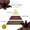 200 ml Silindir Şişe Bambu Çubuklu Dark Amber Oda Kokusu
