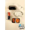 2000 ML, 2 Kat Paslanmaz Çelik Çorba Kaseli Bento Beslenme Kutusu, FFLBOX01029