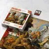 20666 Wolf And Fox Hunt 1000 Parça Puzzle -KS Puzzle