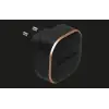 20W PD Şarj Başlığı, 1X USB-C, Siyah