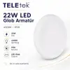 22w 4000k Ip 20 Led Glob