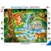 24 Parça Çerçeveli Puzzle Jungle