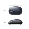 2400DPI 2.4Ghz Wireless Kablosuz Sessiz Mouse Pembe