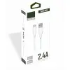2.4A Micro USB Kablo 1m Beyaz Ykb-01B