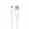 2.4A Micro USB Kablo 1m Beyaz Ykb-01B