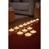 25li Tealight Mum Seti(Vanilya)
