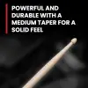 2B American Hickory Wood Tip Drumstick