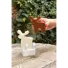 2D geyik silikon mum kalıbı, 1 adet