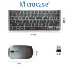 2in1 Kablosuz ve Bluetooth Türkçe Klavye Mouse Seti, Şarjlı - AL4285
