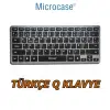 2in1 Kablosuz ve Bluetooth Türkçe Klavye Mouse Seti, Şarjlı - AL4285