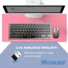 2in1 Kablosuz ve Bluetooth Türkçe Klavye Mouse Seti, Şarjlı - AL4285