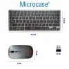 2in1 Kablosuz ve Bluetooth Türkçe Klavye Mouse Seti, Şarjlı - AL4285