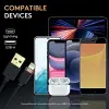 2m Lightning To Usb-A Örgülü Şarj Kablosu - Siyah