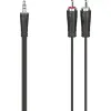 2RCA, Stereo Siyah 1.5m, 3.5 mm