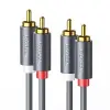 2RCA to 2RCA Ses Kablosu, 3 Metre