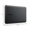 2TB Canvio Basic 2.5 Gen1 USB 3.2 Harici Harddisk (HDTB520EK3AA)