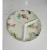 3 bölmeli bebek yemek tabağı
