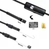 3 in 1 Endoskop Yılan Kamera, USB, Micro USB ve Type-C, 5M Sert Kablo