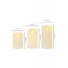 3lü Led Set Mum Pilli