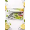 3lü Metal pipet seti