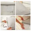 3lü Pvc Pencereli Stuff & Things Gri Çizgili Hurç Set
