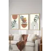 3 Parça Çerçeve Görünümlü Mdf Tablo Seti - ARTSYCLLCT33-2030