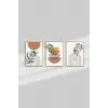 3 Parça Çerçeve Görünümlü Mdf Tablo Seti - ARTSYCLLCT33-2030