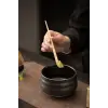 3 Parça Matcha Çayı Fırça ve Bamboo Whisk Tutucu ve Bambu Kaşık Set mt155