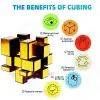 3 x 3 Gold Mirror Cube Puzzle