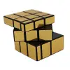3 x 3 x 3 Magic Cube altın Mirror Cube Speed küp