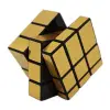 3 x 3 x 3 Magic Cube altın Mirror Cube Speed küp