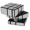3 x 3 x 3 Magic Cube Silver Mirror Cube Speed küp