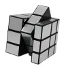 3 x 3 x 3 Magic Cube Silver Mirror Cube Speed küp