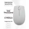 300 Kablosuz/Wireless Compact Mouse, Arktik Gri