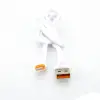 3.1A USB A to Lightning data ve hızlı şarj kablosu ML109, Beyaz
