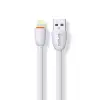 3.1A USB A to Lightning data ve hızlı şarj kablosu ML109, Beyaz