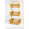 32 x 28 Bambu Raflı Sebzelik Organizer