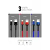 3262 Kırmızı LS63 Micro USB Kablo
