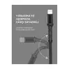 3262 Kırmızı LS63 Micro USB Kablo