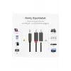 3.5 mm AUX Rca Ses Kablosu, 1.5 Metre
