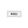35 x 16 Cm Dikdörtgen Servis Tabağı, Miracle