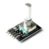 360 Derece Rotary Encoder KY-040,5V, 20 Darbe/Daire