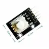 360 Derece Rotary Encoder KY-040,5V, 20 Darbe/Daire
