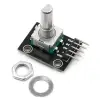 360 Derece Rotary Encoder KY-040,5V, 20 Darbe/Daire
